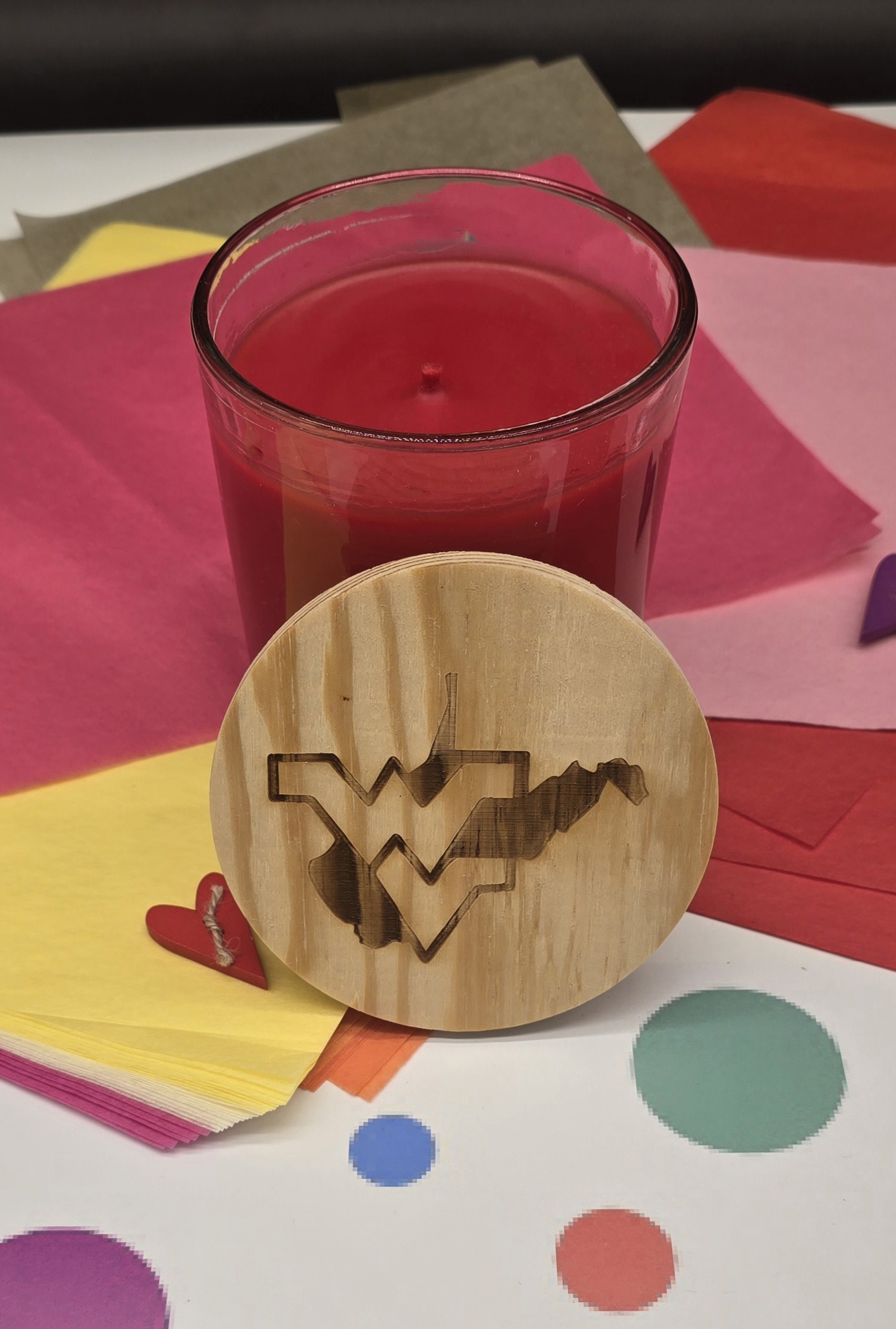 Wooden Top Soy Candle