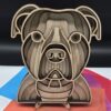 Wooden Pit Bull