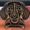 Wooden Dachshund- Weiner dog