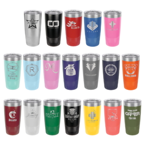 Laser-Engraved Tumbler