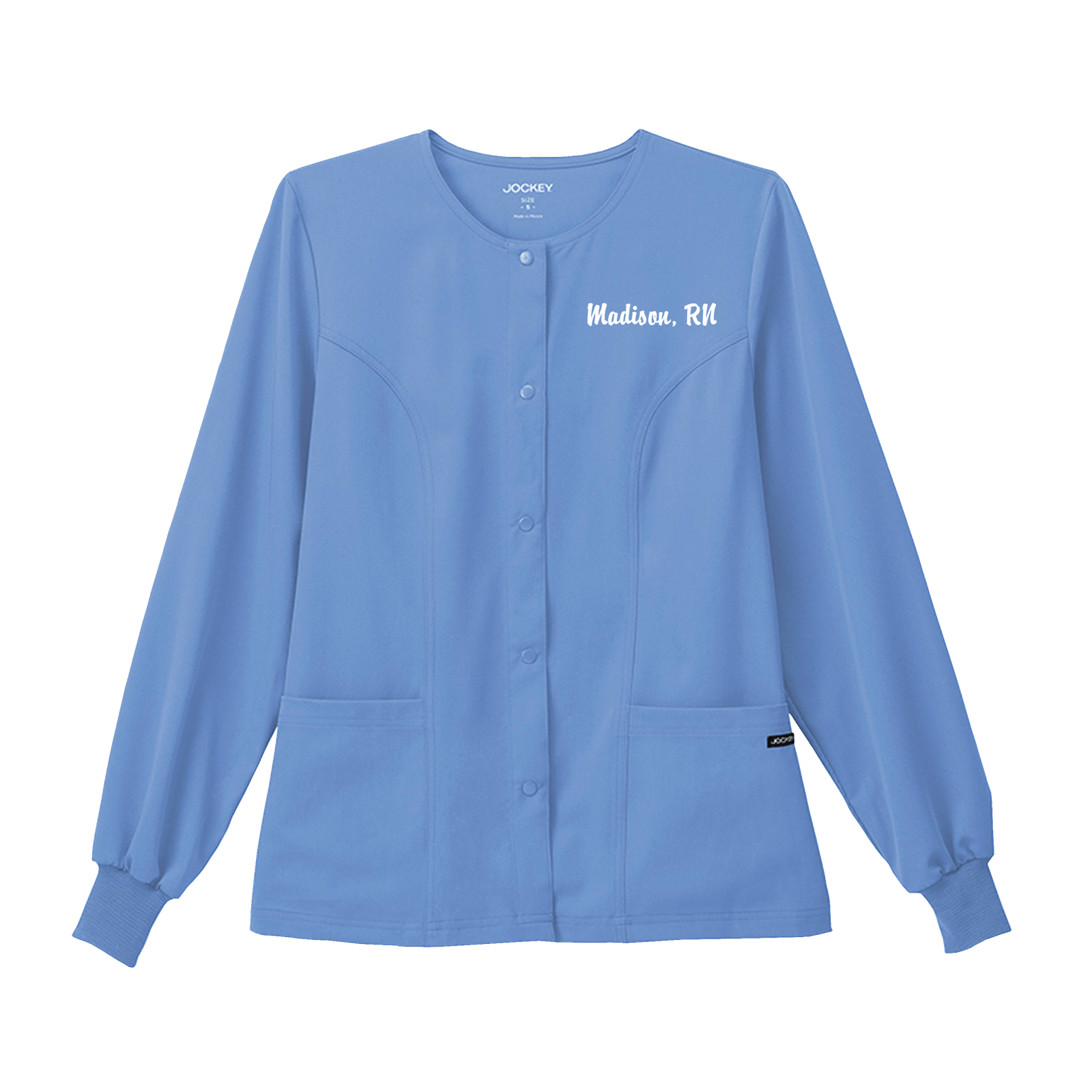 Embroidered Nurse-Uniform Jacket