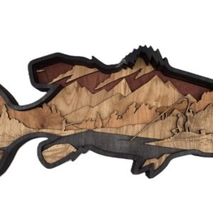 Personalized Mandala Fish