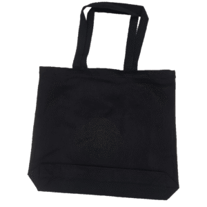 Customizable Black Tote