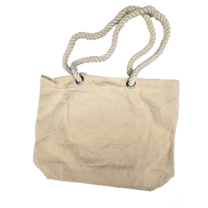 Customizable Cream Tote