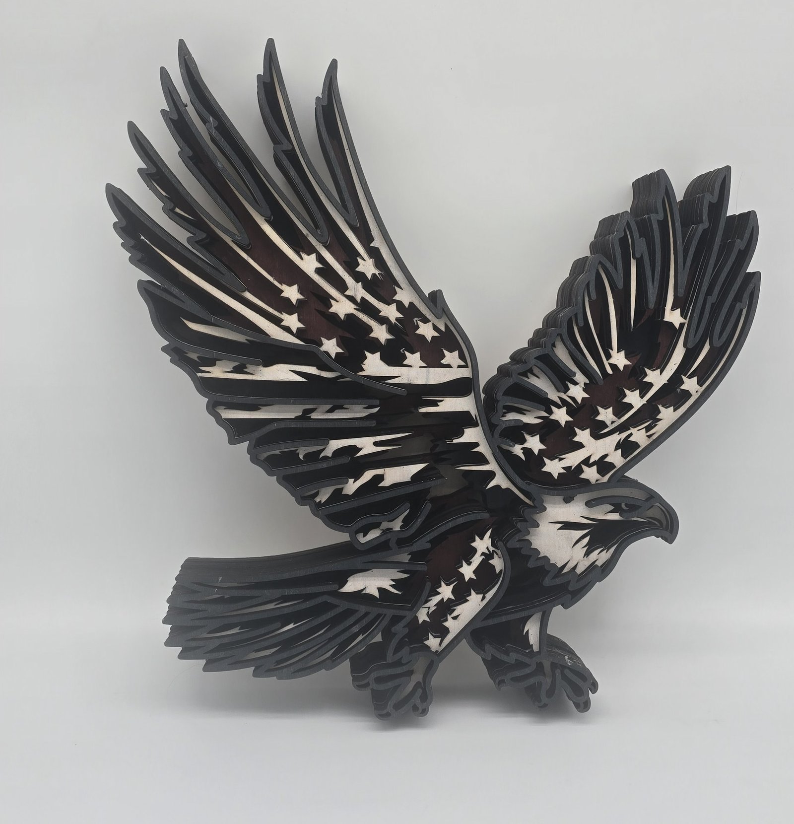 eagle with stars