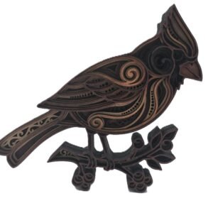 Cardinal Mandala- A symbol of Hope and Strength